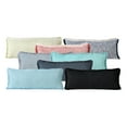 thumbnail image 2 of Woven Paths Bennett 14" x 36" Fringed Blue Cotton Adult Decorative Throw Pillow, 2 of 10