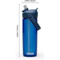 thumbnail image 4 of Camelbak Thrive™ Flip Straw Water Bottle 20oz, Oxford, 4 of 6