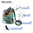 thumbnail image 3 of Rocae Stylish Sunglasses Iguana for Canvas College Laptop Backpack for Men Women -Medium, 3 of 5