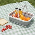 thumbnail image 1 of 1 paquete de fregadero plegable con cada lavabo para lavar platos, camping, senderismo y hogar., 1 of 5