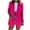 Hot Pink, variant on Fanxing Blazer Clearance Women's Long Sleeve Blazer Slim Waist Double-Breated Open Front Cardigan Jacket Work Office Blazer with Pockets S,M,L,XL,XXL