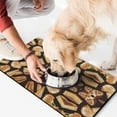 thumbnail image 2 of Foodie American Food Hamburger Burger Sandwich Breakfast Fast Food Junk Food Dog Food Mat Waterproof Absorbent Non-Slip Durable, 2 of 5
