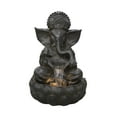 thumbnail image 2 of 35In Ganesha Sculptural Outdoor Fountain with Warm White LEDS, 2 of 6