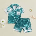 thumbnail image 2 of Akiihool Pyjama pour Adolescentes Filles Débardeur Sans Manches et Short Ensemble de Pyjama 2 Pcs (Vert, 3-4 Ans), 2 of 3