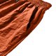 thumbnail image 5 of Ceisia Men's Solid Color Water-Repellent Lantern Cargo Pants with Elastic Drawstring Waist Orange XXXL Gifts, 5 of 9