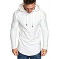 thumbnail image 4 of Minnieouse Sudadera con capucha de algodón para hombre Sudadera con capucha absorbente de sudor Sudadera de algodón Sudadera con capucha de Sudaderas y sudaderas con capucha L, blanco, 4 of 6