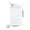 White, variant on Waterproof Zip Lock Bags, Reusable Clear Pouches with Hang Hole for Travel Toiletries Gym and Household Storage