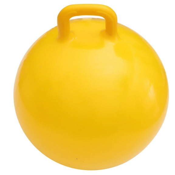 COOPHYA 1Pcs Kids Exercise Ball Ball Yellow Round Inflatable Toy For Physical Activity 44cm Diameter