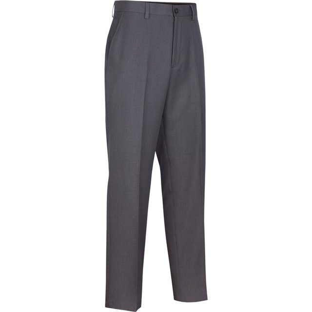 Greg Norman - Pantalones atléticos de capa base con parte delantera plana para hombre, gris, 36 W x 30 L Greg Norman Capa base