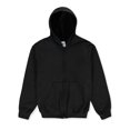 thumbnail image 2 of Basic Fleece Zip-Up Unisex Hoodie (Youth Sizes S - XL), 2 of 2