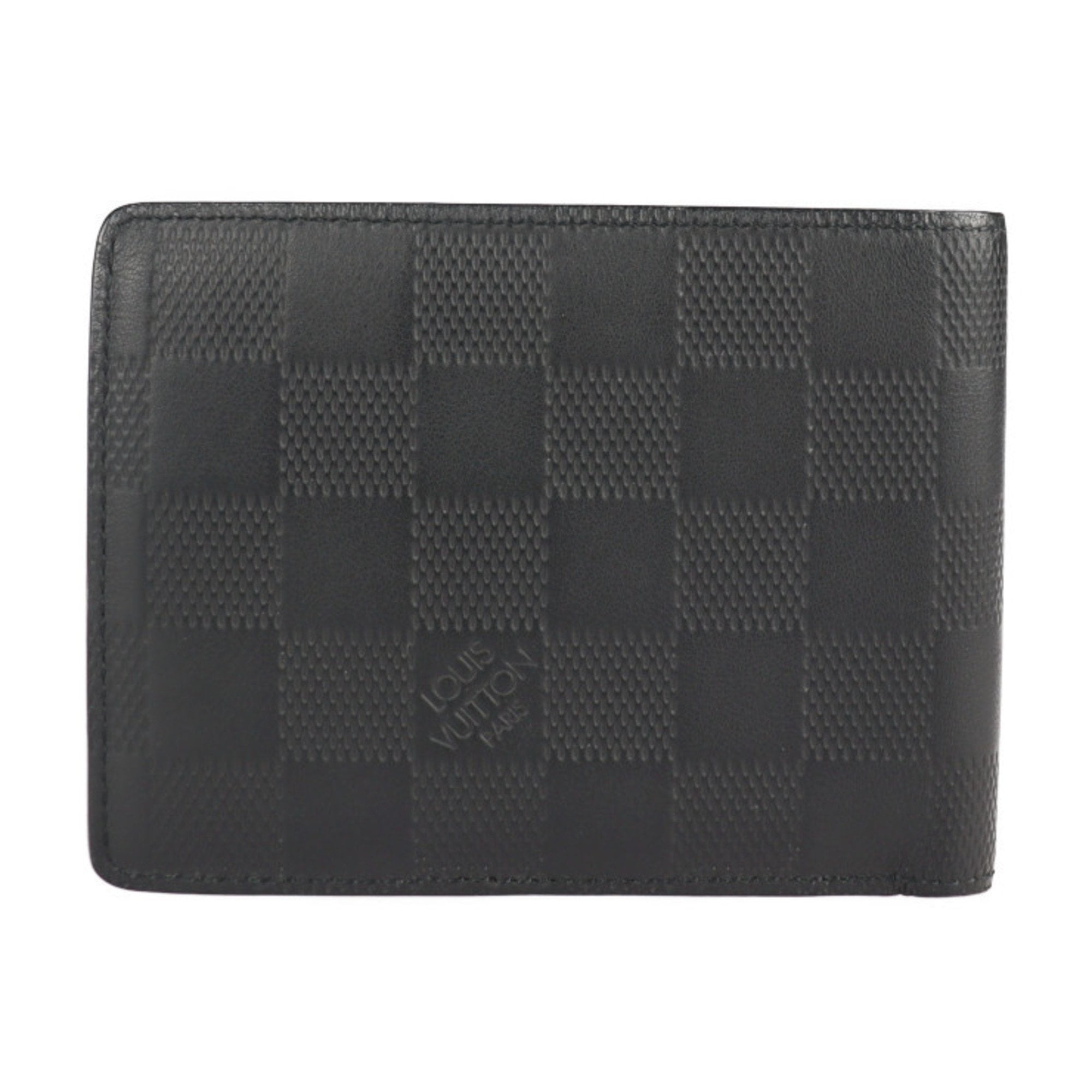 Louis Vuitton - Slender Wallet - Leather - Onyx - Men - Luxury