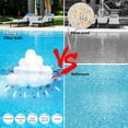 thumbnail image 3 of Bolas de filtro para piscina de 1400 g equivalentes a un filtro de arena de 50 kg, bolas de filtro para piscina adecuadas para varios sistemas de filtración de piscinas, 3 of 5