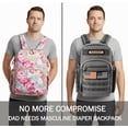 thumbnail image 3 of MIRACOL Diaper Bag Backpack for Dad: 900D Military-Grade Backpack with 16+ compartments - 40L XL Capacity Fits 15+ Diapers & 3 Bottles - Heavy-Duty Daddy Baby Bag for Travel & Outdoor, 3 of 7