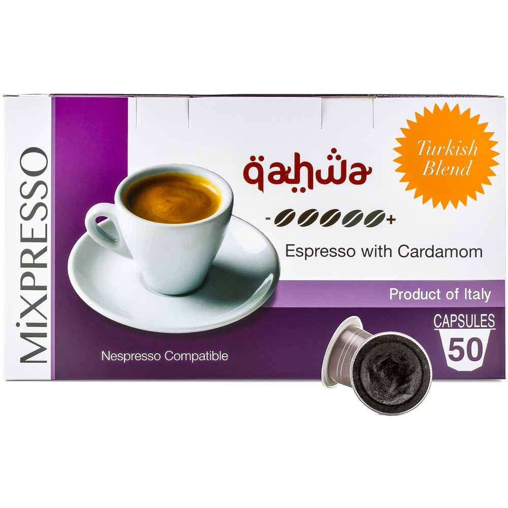 Mixpresso Turkish Espresso Nespresso Compatible Coffee Capsules