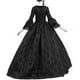 thumbnail image 3 of Gibobby Vestidos de fiesta Vestido de fiesta princesa Cosplay Lace Retro Mujer vestido de mujer(Negro, XXL), 3 of 4