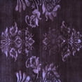 thumbnail image 1 of Ahgly Company Indoor Square Oriental Blue Industrial Area Rugs, 7' Square, 1 of 4