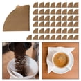 thumbnail image 5 of Filtros de papel cónicos,Filtros de papel cónicos para cafetera de goteo,Cono para cafetera de vertido y goteo,Filtros de papel natural desechables Filtros de cono,Accesorios de café para, 5 of 5