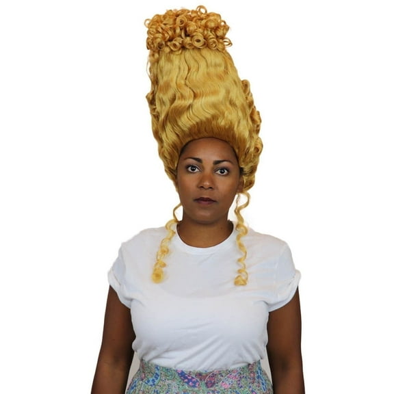 Womens Colonial Beehive Wig | Blonde Historical Wigs