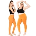 thumbnail image 2 of Women's and Plus Size Ankle Length Cotton Leggings, 2 of 5