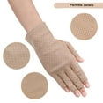 thumbnail image 3 of Guantes sin dedos anti-UV Guantes de protección solar para mujer Guantes de ciclismo Guantes de montar Guantes de protección solar antideslizantes para mujer Guantes de ciclismo para, 3 of 5