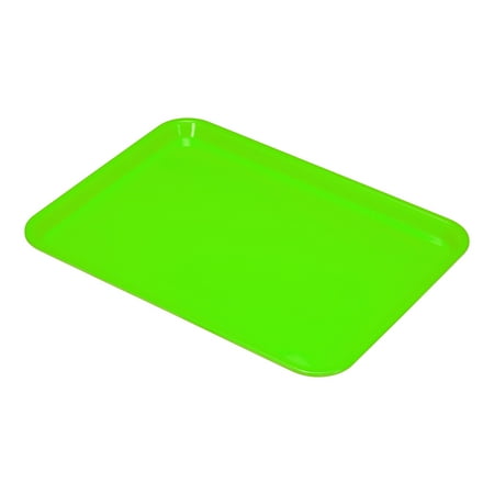 

Uxcell 13x10 Fast Food Tray Plastic Multi-Purpose Rectangle Serving Tray for Restaurant Home Kitchen Green
