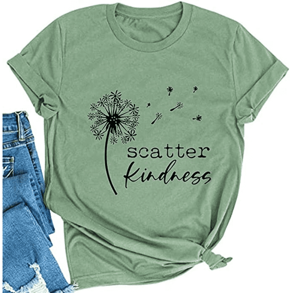 Women Scatter Kindness T-Shirt Be Kind Shirt