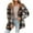 Khaki A4, variant on Women Hooded Plaid Shacket Jacket Casual Print Long Sleeve Warm Fleece Lined Outerwear Coat with Button Pockets,Women Winter Sweater Coat,Womens Trench Coat,Green,S