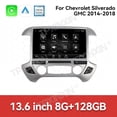thumbnail image 2 of TPXINXIN 13.6 inch Car Radio Stereo Receiver For Chevrolet Silverado GMC Tahoe Denali 2013-2019 Android Multimedia Screen GPS Navigation Head Unit, 2 of 12
