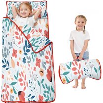 Pioneer Flower Floral Print Pattern Toddler Nap Mats for Kids Preschool,Sleeping Mat Bag or Kids,Toddler Sleeping Bag,Toddler Nap Mat or Daycare