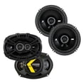thumbnail image 1 of KICKER 43DSC69304 Serie D 6x9 pulgadas 360 vatios 3 vías altavoces duales con 43DSC6504 6.5 pulgadas 240 vatios 2 vías 4 ohmios altavoces coaxiales de audio para automóvil, 1 of 5