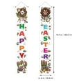 thumbnail image 4 of 1 par Feliz fiesta de Pascua Banners de puerta decorativos Pareados de puerta Cortinas de puerta, 4 of 5