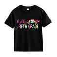 thumbnail image 4 of XQYLOS First Day of School Shirt for Girls and Boys Preschool to 5th Grade, Kids Graphic Tee Tops, Return to School T-Shirt, Cute Funny Kindergarten Elementary Children’s Shirt, 4 of 4