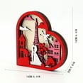 thumbnail image 2 of Valentines Day Tabletop Decor Heart Windmill Ferris Wheel Table Centerpiece Farmhouse Ornaments for Wedding Props, 2 of 7