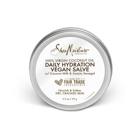 Shea Moisture 100% Virgin Coconut Oil Daily Hydration Dry Skin Vegan Salve 3.5 (Best All Natural Vegan Skin Care)