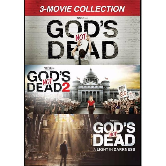 Pure Flix Entertainment DVD - Gods Not Dead 3-Movie Collection - 3 DVD