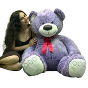 Big Plush 5 Foot Giant Purple Teddy Bear Soft 60 Inch Large Stuffed Animal