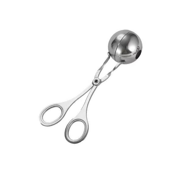 Toystoory Máquina para hacer albóndigas de acero inoxidable, utensilio de cocina profesional, Manual, herramientas para hacer bolas, accesorio para Cocina y Comedor L Toystoory HA064141-02