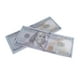 thumbnail image 3 of 100 Piezas Billetes Falsos de Dólares de Utilería Dinero Simulado Papel para Juegos de Y Máquina de Fotografía Creativa Adecuado para Cin Multicolor, 3 of 6