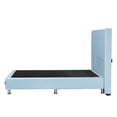 thumbnail image 3 of Box Base Cama King Size + Cabecera Lugo Dicasa Azul Cielo, 3 of 8