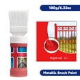 thumbnail image 1 of Water-Based Rust-Proof Metal Paint with Built-in Brush, Heavy Duty Anti-Rust Coating for Easy Application, Fast-Drying Protective Finish for Indoor Outdoor Metal Furniture Tools, Red, 1 of 5