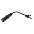 thumbnail image 1 of Varón de XLR 3Pin Al Cable Corto Del Conector de Red Longitud de 6 Pulgadas, 1 of 8
