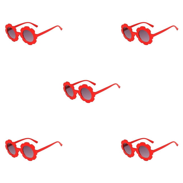 Gafas para niños Minnieouse gafas de girasol Unisex rojo gris