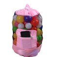 thumbnail image 1 of Coofit Mesh Beach Bag Folding Portable Drawstring Toy Mesh Bag Beach Toy Bag, 1 of 10
