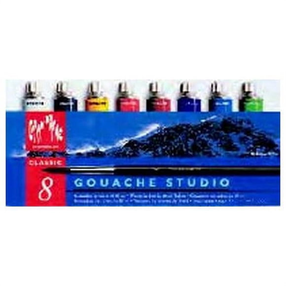 CARAN DACHE/CREATIVE ART 2001408 CARAN DACHE CLASSIC GOUACHE STUDIO 8 TUBE SET