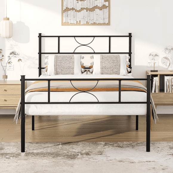 Recámara Individual Cama Contemporánea LIA SINGLE NEGRO FurnitureR Contemporánea