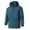 Sky Blue, variant on YABCSAZ Rain Jackets for Men Relaxed Fit Turtleneck Hooded Waterproof Windbreaker Ski Jacket Warm Mountain Jacket Youth Trendy Coat for Rain Outdoor Hiking Golf Running Cycling