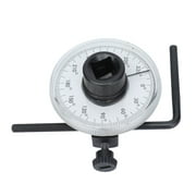 LaMaz Drive Angle Gauge Torsion 360 Degree 1/2in Adjustable Meter Measuring Tool Set Kit