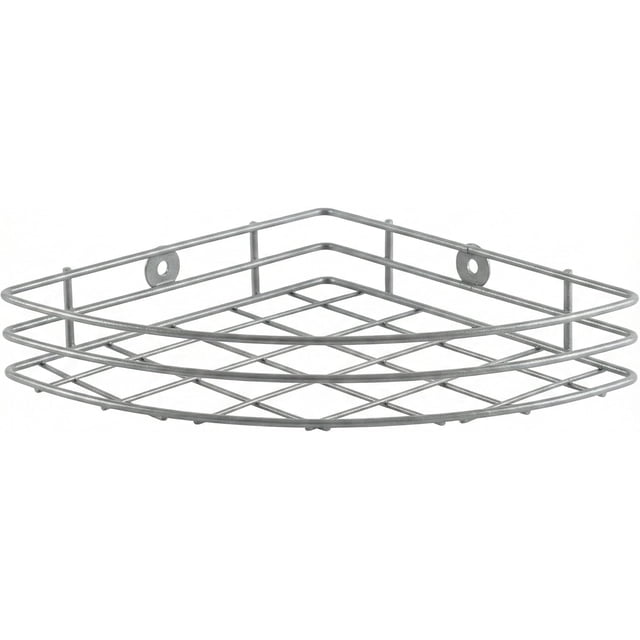 Organizador Esquinero Multiusos para Baños, Estante de Esquina de Metal, Almacenamiento de Baño