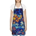 thumbnail image 3 of Sikiie Colorful Fall Leaves Aprons for Kitchen Cooking Aprons, Chef Apron for Men Women Chef, 3 of 7
