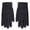 Black, variant on Bmisegm Winter Gloves Women Women Knitted Wool Touchscreen Lined Thickened Solid Color Cold Proof Warm Mittens White